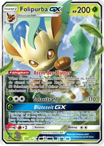 Folipurba GX 13/156 Ultra Prisma Pokémon Sammelkarte Deutsch - Bild 1 von 2