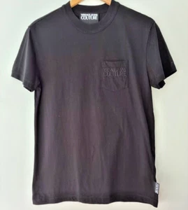 Versace Jeans Couture Black T shirt size Small Authentic Item - Picture 1 of 10