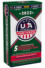 2021 Panini USA Stars and Stripes Baseball Hobby Box Factory Sealed 