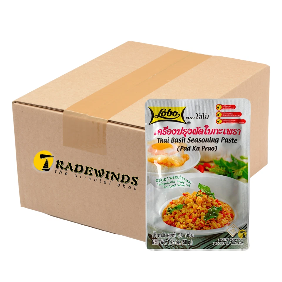 Lobo Thai Basil Seasoning Paste - 50g (Pack Of 5) - Image 1 of 1