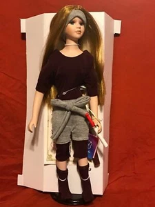 Ashley Belle Hand-Crafted Genuine Porcelain Keepsake Doll 16" Tall - Picture 1 of 11