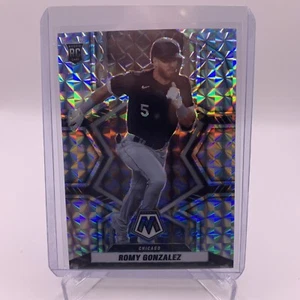 2022 MOSAIC CHOICE PRIZMS SILVER VARIATIONS RC ROMY GONZALEZ WHITE SOX BZ-1851 - Picture 1 of 2