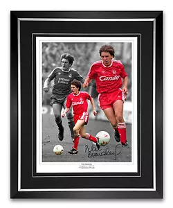 Peter Beardsley Liverpool Signed And Framed Football Montage - Picture 1 of 1