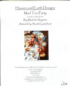Gráfico de punto de cruz - Cielo y tierra - Mad Tea Party - Imagen 1 de 1
