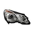 Headlight For 2010-2013 Mercedes E350 Right Side Chrome Housing Clear Lens Hid