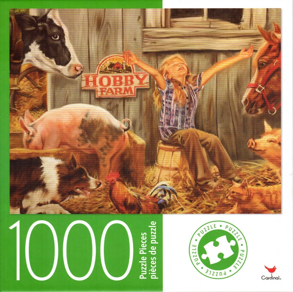 Hobby Farm 1000 Piece Puzzle - Image 1 of 1