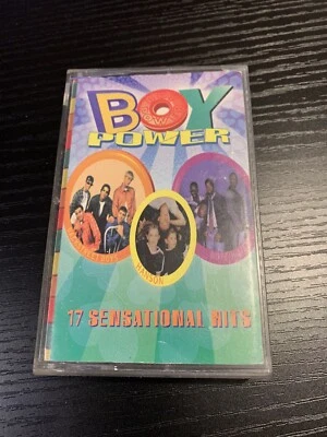 Boy Power Cassette Tape Compilation Backstreet Nsync Ll Cool J Hanson Boyzone - Image 1 of 3
