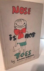 Nose Is Not Toes By Glenn J. Doman 1963 HC DJ Vintage Illustrated Children's - Picture 1 of 18