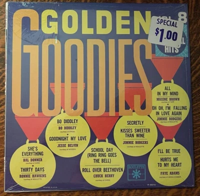 SEALED*12"LP~VARIOUS~GOLDEN OLDIES VOL.8~CHUCK BERRY~JESSE BELVIN~RONNIE HAWKINS - Image 1 of 4
