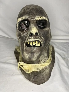"Maschera di gomma Sangelia lombrico zombie Halloween taglia adulto ""Dolcetto o scherzetto""" - Foto 1 di 7