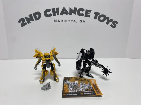 Transformers Buzzworthy Studio Series SS 27 28 BB Clunker Bumblebee VS Barricade Cover