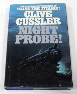 Rare Canadian Signed Clive Cussler 'Night Probe' - Imagen 1 de 4