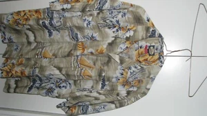 Camicia uomo Tommy bahama rayon hawaiana fiori spiaggia grande - Foto 1 di 3