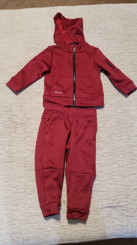Pantalones de chándal para niños 18 meses rojo Foto 1 de 4