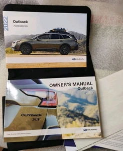 2022 Subaru Outback Owners Manual Set OEM with Case - Bild 1 von 4