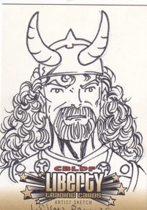 Cryptozoic Comic Book Legal Defense Fund Original Sketch Card  William Ramos # 3 - Picture 1 of 2