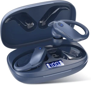 IPX7 Waterproof Wireless Headphones with Bluetooth 5.3,ENC Noise Cancelling Mic - Picture 1 of 4