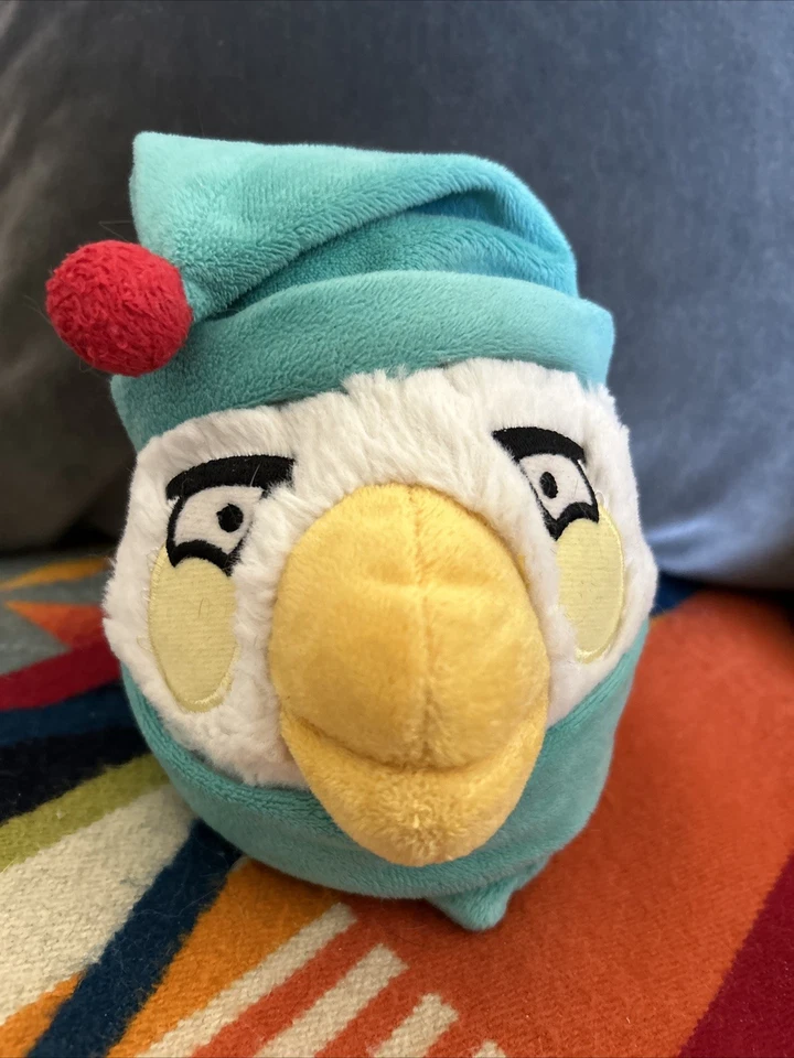 RARE Angry Birds Plush Winter Matilda White Bird 5” Commonwealth - Image 1 of 4