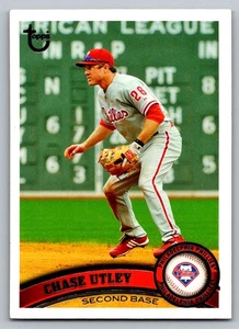 2011 Topps Throwback Chase Utley 214 - Picture 1 of 2