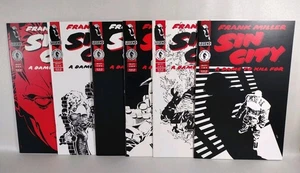 Sin City A Dame To Kill For 1993 Dark Horse Comic Set #1 2 3 4 5 6 Frank Miller - Bild 1 von 15
