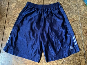 Pantaloncini da basket vintage Adidas Shiny Dazzle taglia L blu giovanili morbidi - Foto 1 di 5