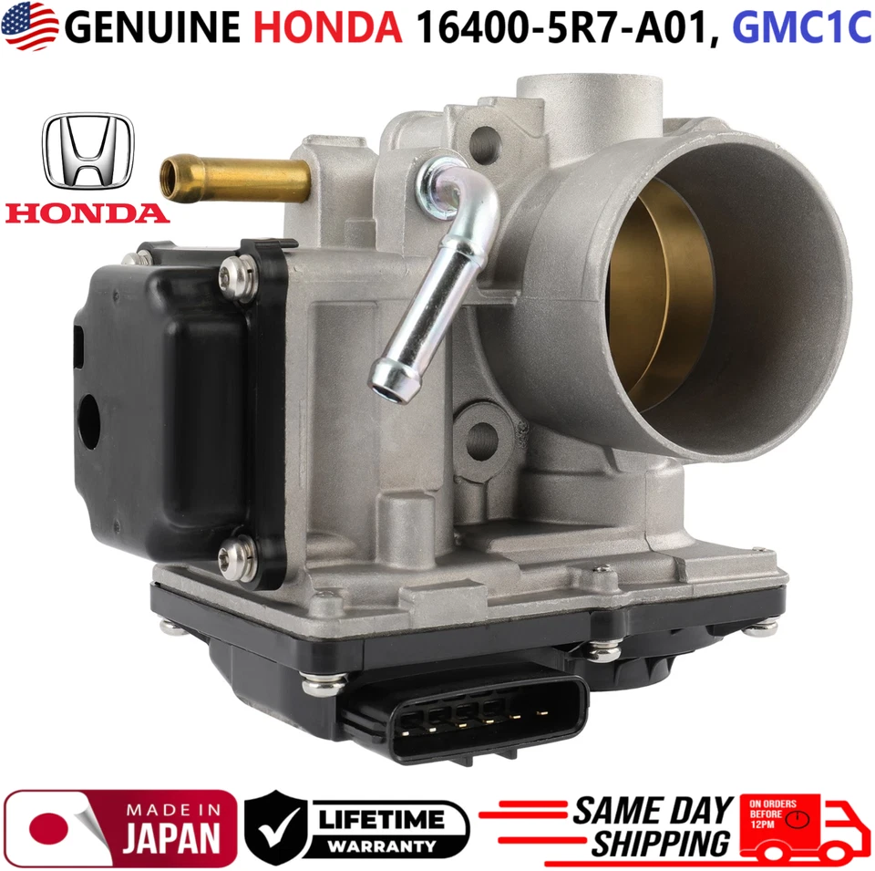 Cuerpo de acelerador GENUINO HONDA para Honda Fit 2015-2020 1,5 L, 16400-5R7-A01, GMC1C Foto 1 de 4