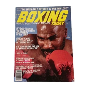 BOXING TODAY #10 Oct 1979 Shavers De Niro Raging Bull Danza Carnera Howard Davis - Picture 1 of 10