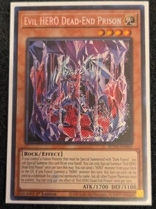 Eroe malvagio Dead-End Prigione Segreta Rara 1° Edizione SUDA-EN002 Yugioh - Foto 1 di 1