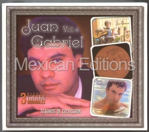 Juan Gabriel Tesoros De Coleccion Vol. 4 Mexican 3CD [Todo Con Tu Amor Guitarra] - Picture 1 of 3