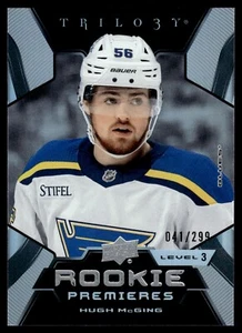 2023-24 Upper Deck Trilogy Hugh McGing Rookie Premieres Level 1 & 3 - Bild 1 von 5