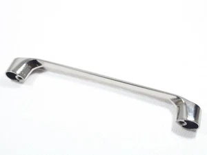 CASE 10 SATIN NICKEL SUBTLE ARCH CABINET PULLS - Picture 1 of 5