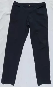 Lululemon men’s 32 x 32 Iron Blue Cycling Reflective Travel Commuter Pants as is - Picture 1 of 7