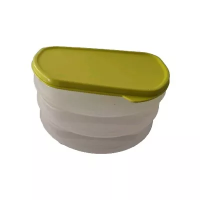 TUPPERWARE SET  FRIGOSMART Tre Scomparti X Affettati e Formaggi Frigo  - Immagine 1 di 2