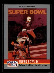 Juego profesional de boletos para el Super Bowl 1991 #4 Super Bowl IV (EX)(FTB) - Imagen 1 de 2