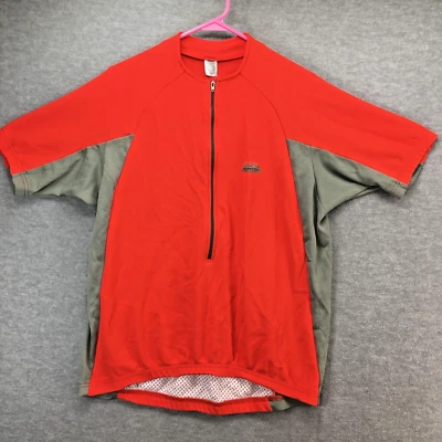 Blusa de ciclismo Patagonia vintage tamanho grande ciclismo/MTNBike 1/2 zíper EUA - Imagem 1 de 4