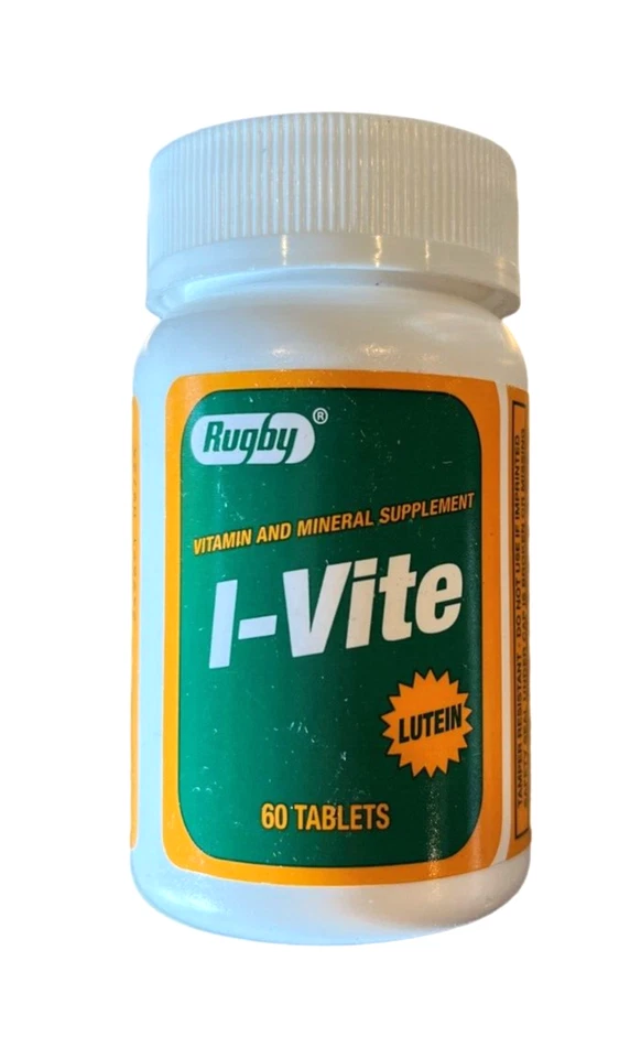 Vitamina para ojos Rugby I-Vite con luteína 60 comprimidos __ Foto 1 de 1