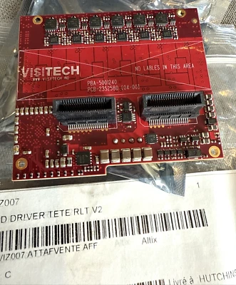 Visitech LLS Luxbeam Lithography System LED DRIVER PCB Board 2352580 *NEW* - Image 1 of 4