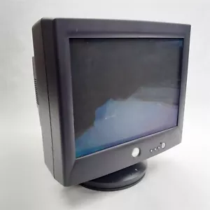Dell M993s 19" Vintage Flat CRT Computer Monitor Display VGA 1600x1200 Parts - Picture 1 of 8