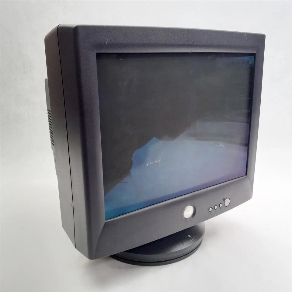 Dell M993s 19" Vintage Flat CRT Computer Monitor Display VGA 1600x1200 Parts - Image 1 of 4