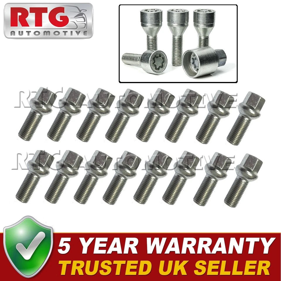 16 pernos + 4 pernos de bloqueo EVO5 para aleación Mercedes Benz Vito Gen1 1996-2003 Foto 1 de 1