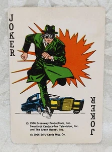 144r. 1966 20. JAHRHUNDERT FOX TV INKL. GREEN HORNET JOKER, EINZELNER TAUSCH SPIELKARTE - Bild 1 von 2