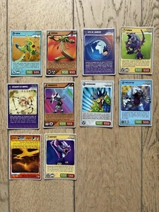 Lot 10 Cartes Cards Cartinas Panini 2009 InviZimals Siren Gorgon Freezefur - Picture 1 of 5