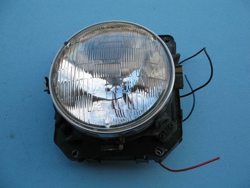 1980 80 VOLVO DL ЛЕВЫЙ ВОДИТЕЛЬ СТОРОНЕ ФАРЫ ЛАМПА СТЕКЛА Б/У OEM ПОДЛИННЫЙ  - Изображение 1 из 2