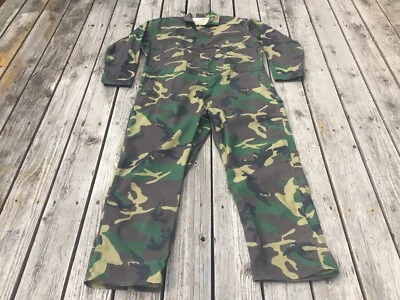 NWOT Vtg 70s USA Made Key imperial Duck Camo Hunting Coveralls Talon Zip sz 50 - Image 1 of 4