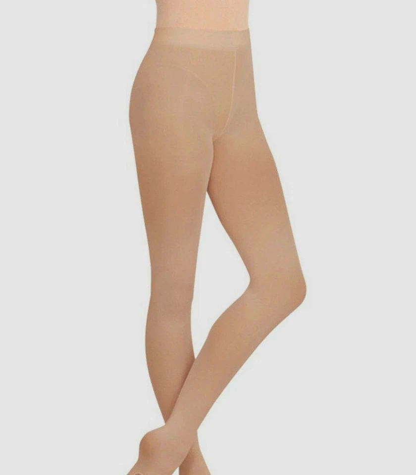 $17 Medias transparentes Capezio para mujer rosa liso elástico ultra suaves pies talla M/S Foto 1 de 1