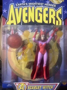 Avengers Marvel Scarlet Witch Earths Mightiest Heroes 1997 ToyBiz VTG ! NEW! - Picture 1 of 5