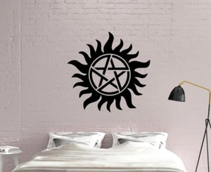 Supernatural Anti-Possession Inspired Design Home Wall Art Decal Vinyl Sticker - Picture 1 of 6