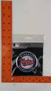 Low Profile Light Weight Aluminum Decal Emblem MLB Minnesota Twins - Picture 1 of 6