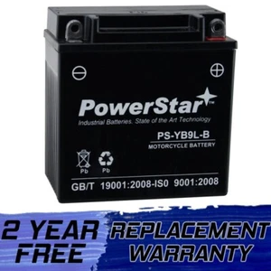 PowerStar Replacement for Motobatt MB9U 12V 9Ah AGM Battery - Picture 1 of 11