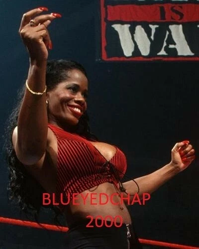 Foto de lucha libre Jacqueline Girl Wrestler 8 x 10 WCW WWF Foto 1 de 1